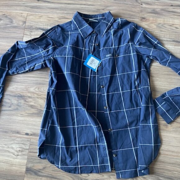 Women's Columbia Long Sleeve Shirt size M - Picture 1 of 4